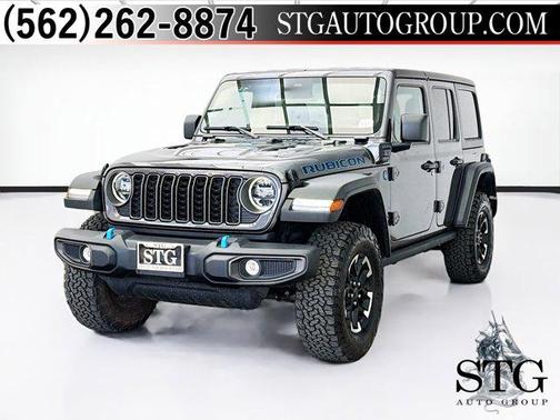 Granite Crystal Metallic Clearcoat 2025 Jeep Wrangler 4xe Rubicon