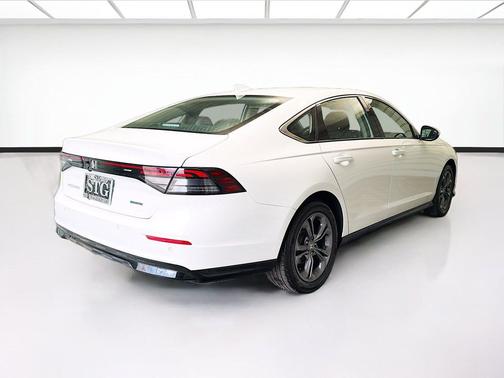 Platinum White 2024 Honda Accord Hybrid EX-L