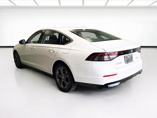 Platinum White 2024 Honda Accord Hybrid EX-L