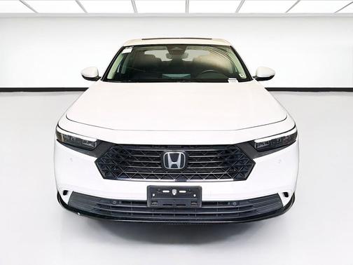 Platinum White 2024 Honda Accord Hybrid EX-L