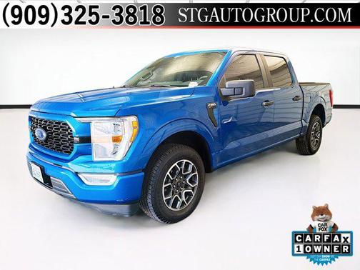 Velocity Blue Metallic 2021 Ford F-150 XL