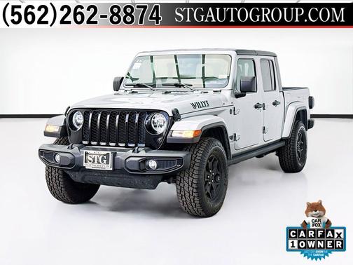 Billet Silver Metallic Clearcoat 2021 Jeep Gladiator Willys 4x4