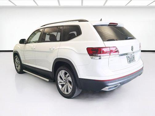 Pure White 2023 Volkswagen Atlas 2.0T SE w/Technology