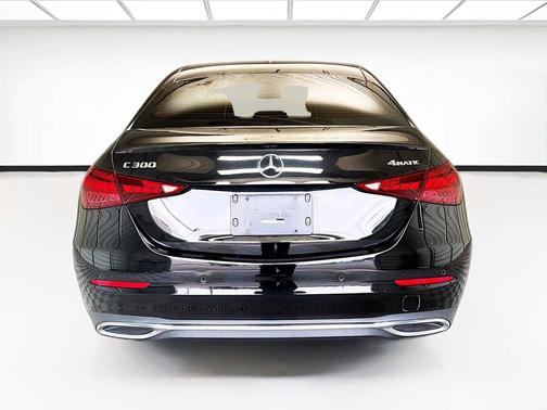Black 2024 Mercedes-Benz C-Class C 300 4MATIC