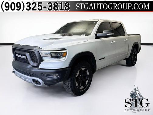 Bright White Clearcoat 2021 RAM 1500 Rebel