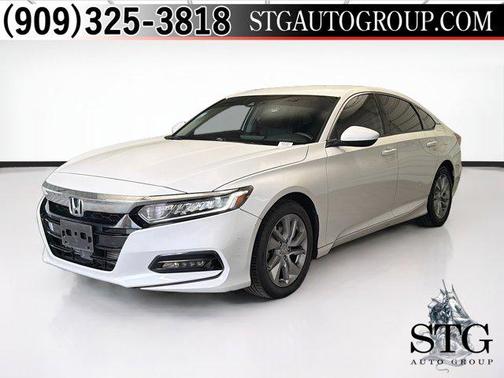 Platinum White 2020 Honda Accord LX 1.5T
