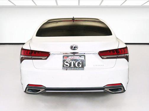 White Pearl 2018 Lexus LS 500 Base