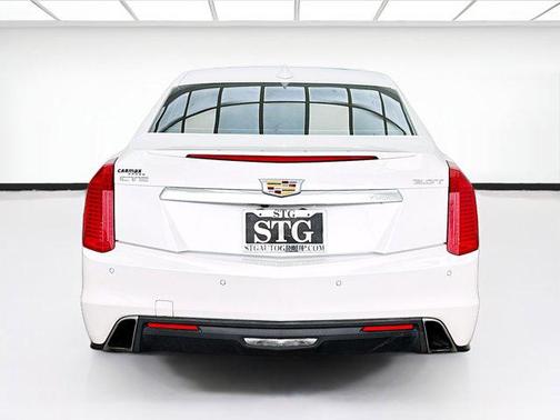 Crystal White Tricoat 2019 Cadillac CTS 2.0L Turbo Luxury