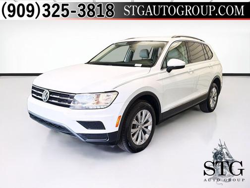 Pure White 2018 Volkswagen Tiguan 2.0T SE