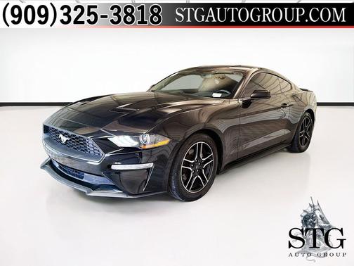 Shadow Black 2020 Ford Mustang EcoBoost