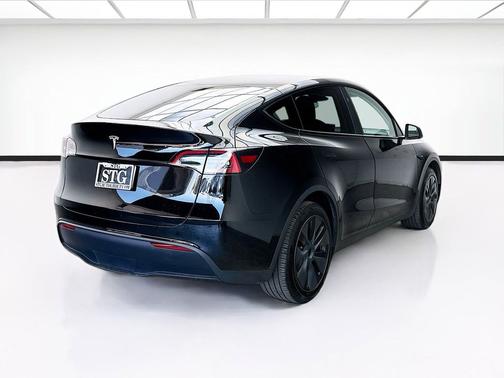 Solid Black 2024 Tesla Model Y Long Range Single Motor Rear-Wheel Drive