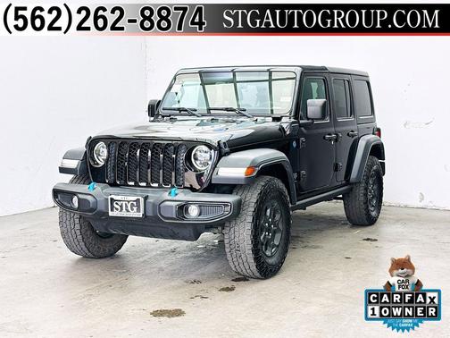 Black Clearcoat 2023 Jeep Wrangler 4xe Willys