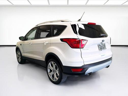 White Platinum 2019 Ford Escape Titanium