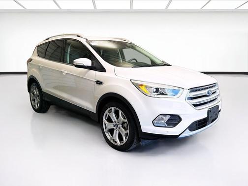 White Platinum 2019 Ford Escape Titanium