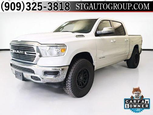 Bright White Clearcoat 2024 RAM 1500 Laramie