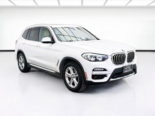 Mineral White Metallic 2019 BMW X3 sDrive30i