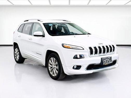 Bright White Clearcoat 2017 Jeep Cherokee Overland