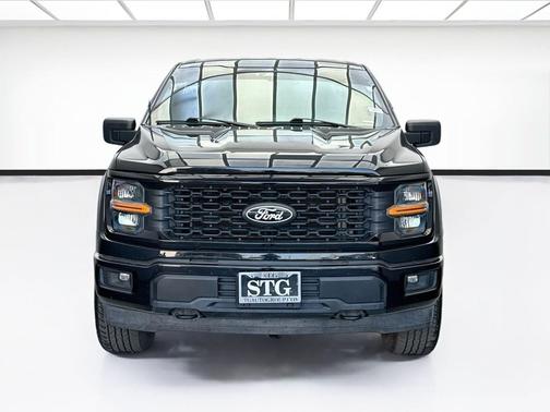 Agate Black Metallic 2025 Ford F-150 STX