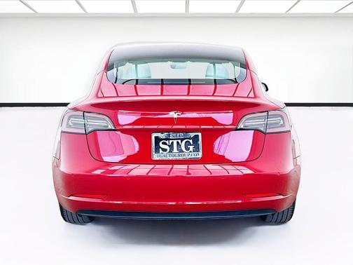 Red Multi-Coat 2018 Tesla Model 3 Long Range