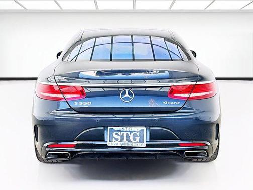 Blue 2017 Mercedes-Benz S-Class 4MATIC