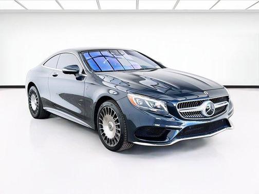 Blue 2017 Mercedes-Benz S-Class 4MATIC
