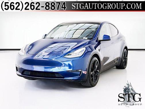 Deep Blue Metallic 2021 Tesla Model Y Long Range Dual Motor All-Wheel Drive