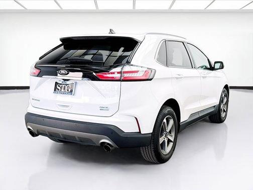 Star White Metallic Tri-Coat 2020 Ford Edge SEL