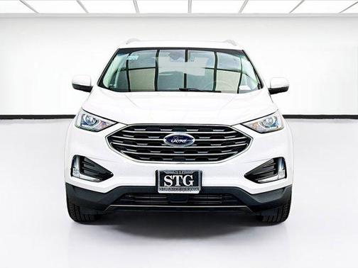 Star White Metallic Tri-Coat 2020 Ford Edge SEL