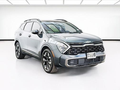 Gravity Gray 2024 Kia Sportage Plug-In Hybrid X-Line Prestige