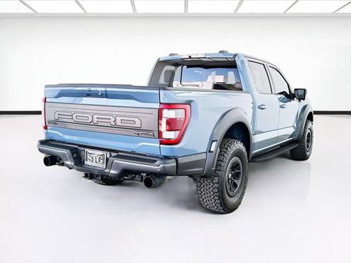 Azure Gray Metallic Tri-Coat 2023 Ford F-150 Raptor