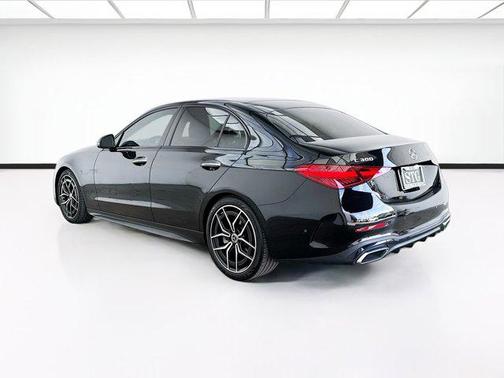 Black 2022 Mercedes-Benz C-Class Sedan