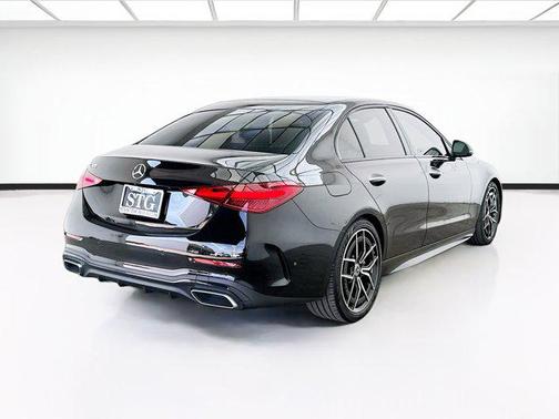 Black 2022 Mercedes-Benz C-Class Sedan