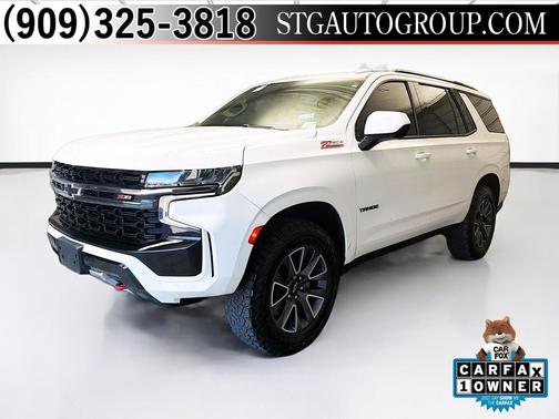 Summit White 2021 Chevrolet Tahoe 4WD Z71