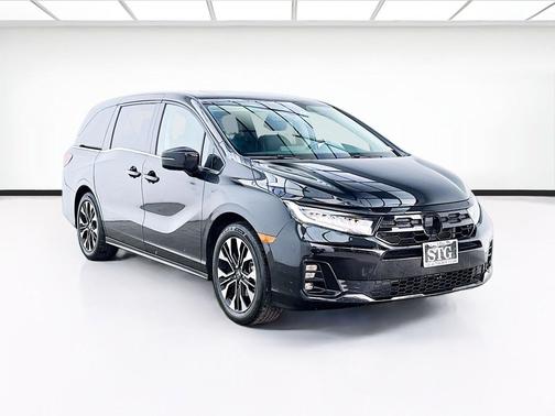 Crystal Black Pearl 2025 Honda Odyssey Elite