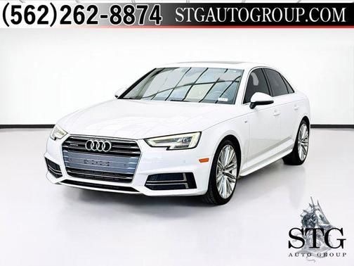 Ibis White 2018 Audi A4 2.0T Premium Plus