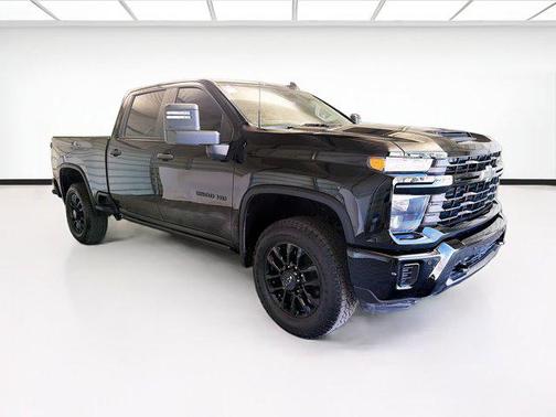 Black 2025 Chevrolet Silverado 2500 Custom