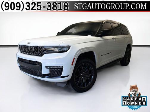 Bright White Clearcoat 2023 Jeep Grand Cherokee L Summit Reserve