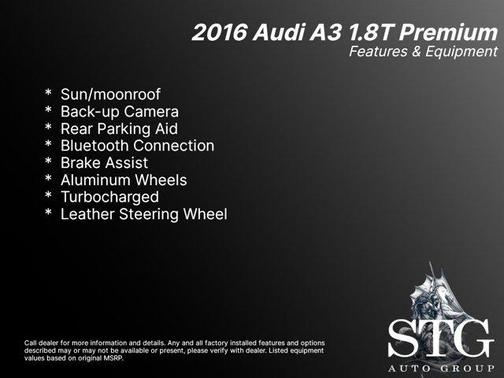 Photo 2 of 27 of 2016 Audi A3 1.8T Premium