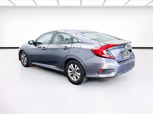 Modern Steel Metallic 2017 Honda Civic LX