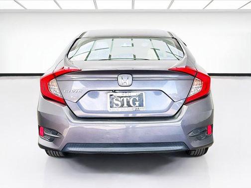 Modern Steel Metallic 2017 Honda Civic LX