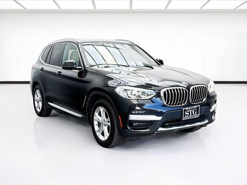 Black Sapphire Metallic 2020 BMW X3 sDrive30i