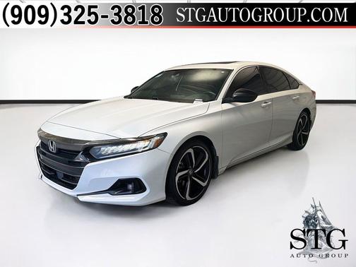 Platinum White 2022 Honda Accord Sport 2.0T