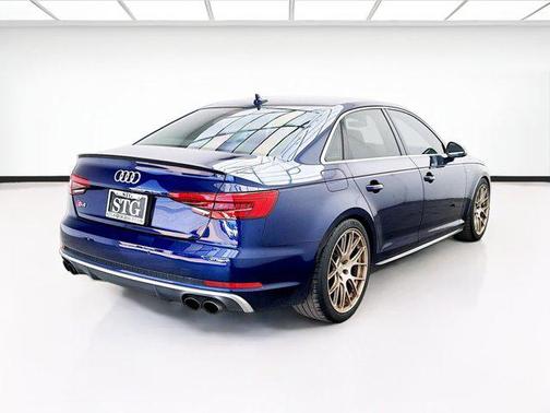 Blue Metallic 2018 Audi S4 3.0T Premium Plus