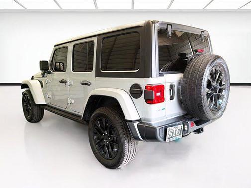 Silver Zynith Clearcoat 2023 Jeep Wrangler 4xe Sahara