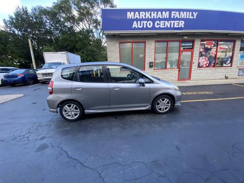 Gray 2008 Honda Fit Sport