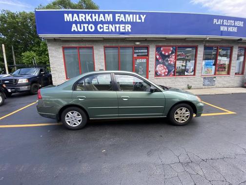 Galapagos Green Metallic 2003 Honda Civic LX