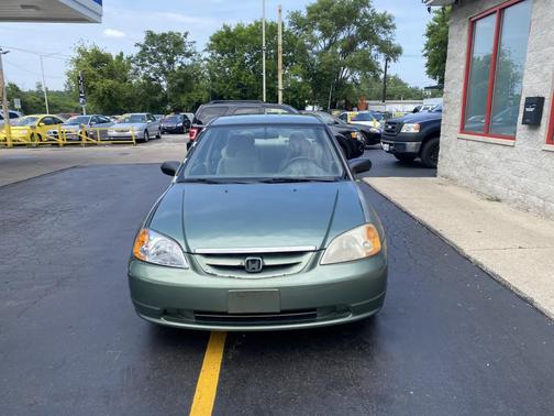 Galapagos Green Metallic 2003 Honda Civic LX