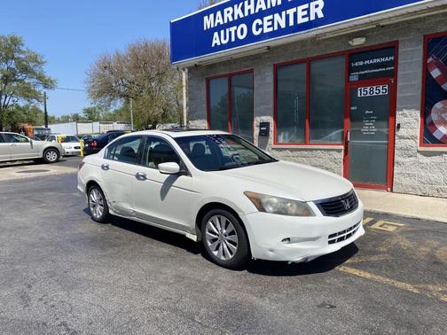white 2010 Honda Accord EX-L