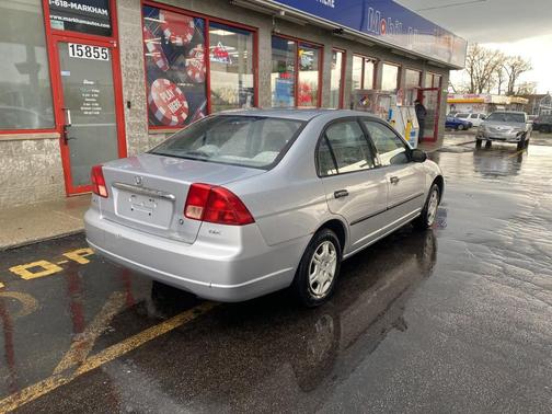 Satin Silver Metallic 2002 Honda Civic DX