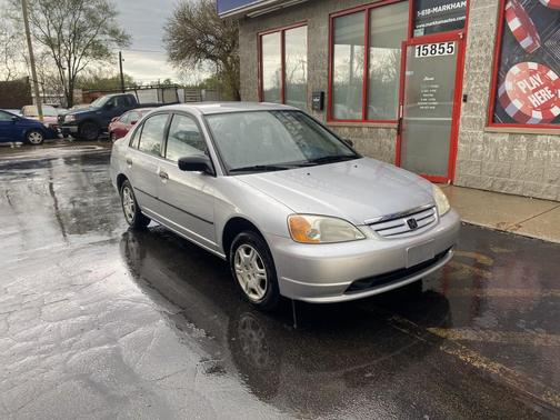Satin Silver Metallic 2002 Honda Civic DX